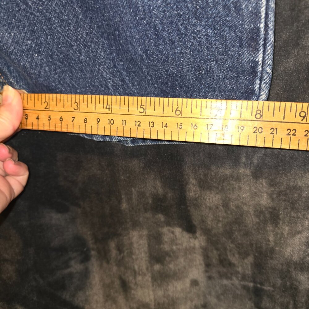 Vintage 517 Slim Fit Boot Cut LEVIS Blue Jeans Size 7 JR S - Picture 4 of 7